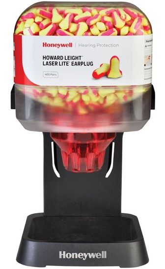Howard Leight Dispenser HL400 Lite with 400 pairs Laser Lite