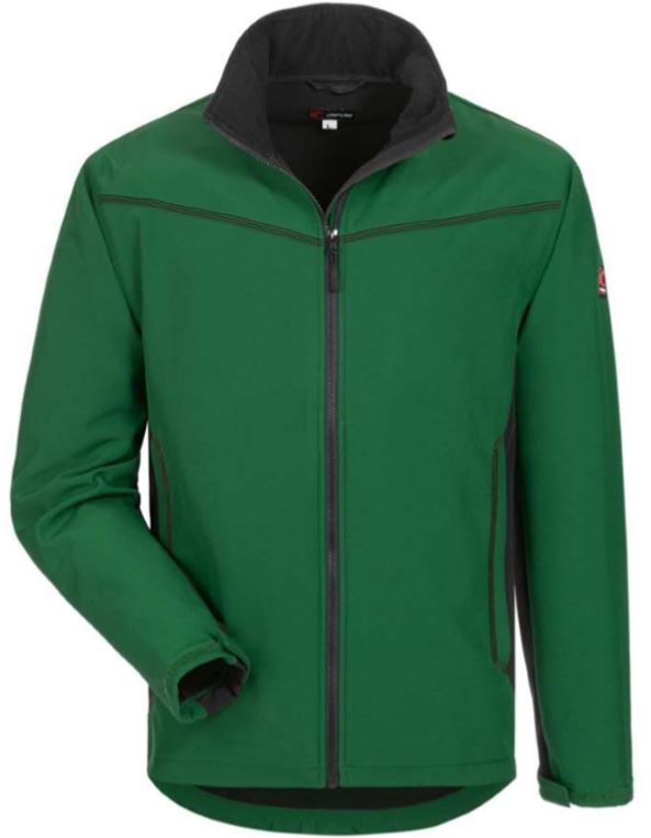 Craftland 19973 KENAN soft shell jacket green-black