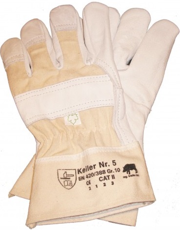 Keiler No. 5 16005 Cow grain leather gloves