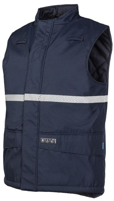 Sioen Burvik 9376A2ET2 flame retardant antistatic quilted vest