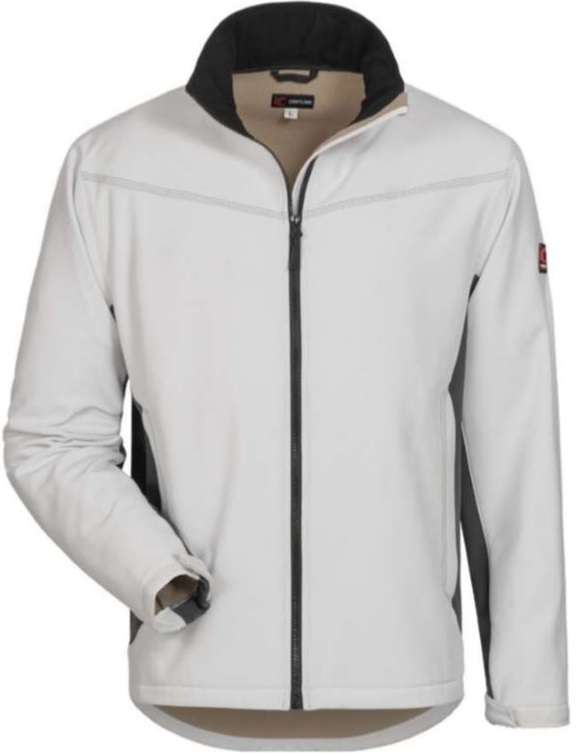 Craftland 19972 LAURIN soft shell jacket white-grey