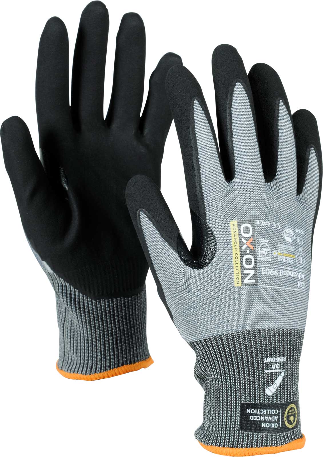 OX-ON Cut Advanced 9901 nitrile cut protection gloves Level D