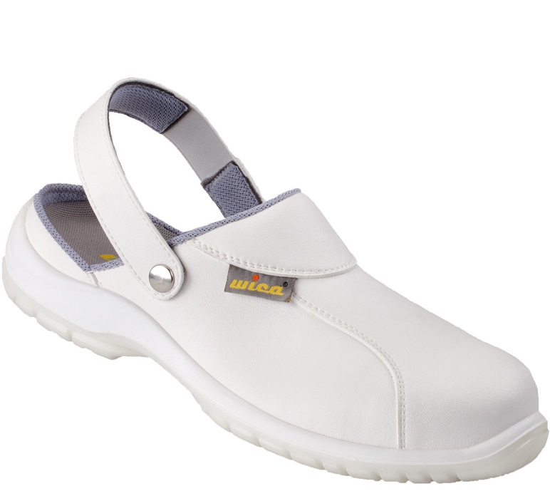 wica special 34631 PIZZO Clogs HACCP SB E E FO SRC white