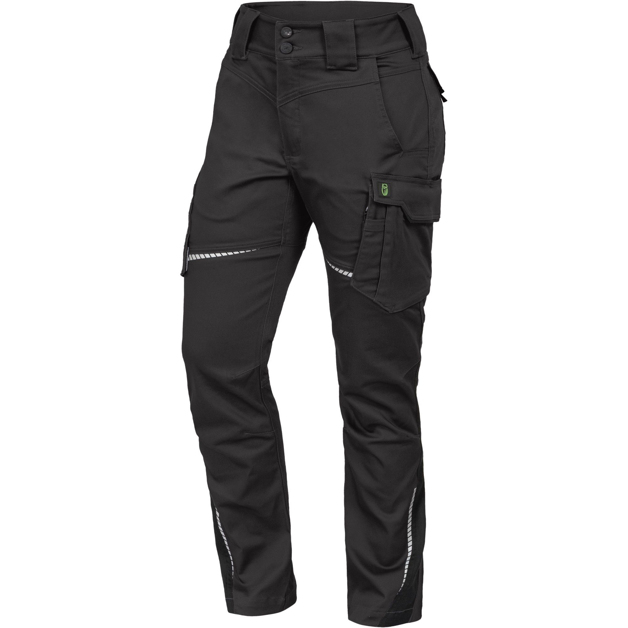 Bodyguard FLXDHO Flex-Line ladies' waistband trousers without knee pockets