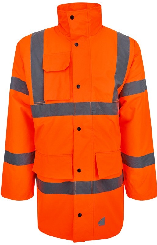 Pro-Fit 39 high-visibility rain parka