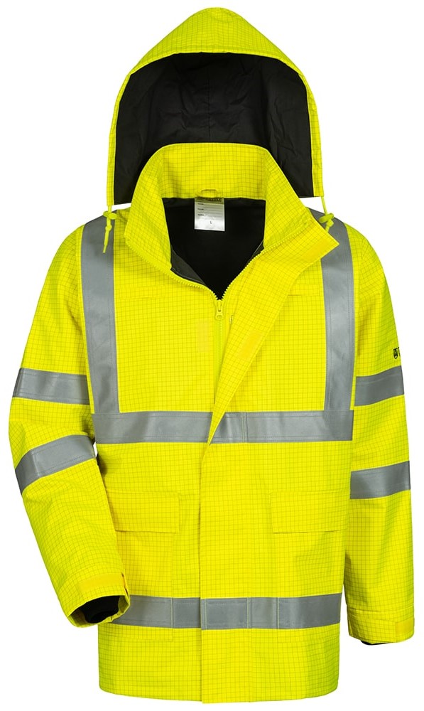 Safestyle 23483 ADALBERT Multinorm rain jacket fluorescent yellow