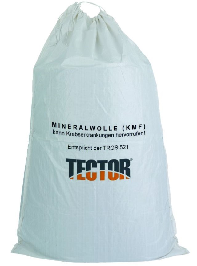 Tector 8471 KMF bag 140 x 220 cm for mineral fibre waste