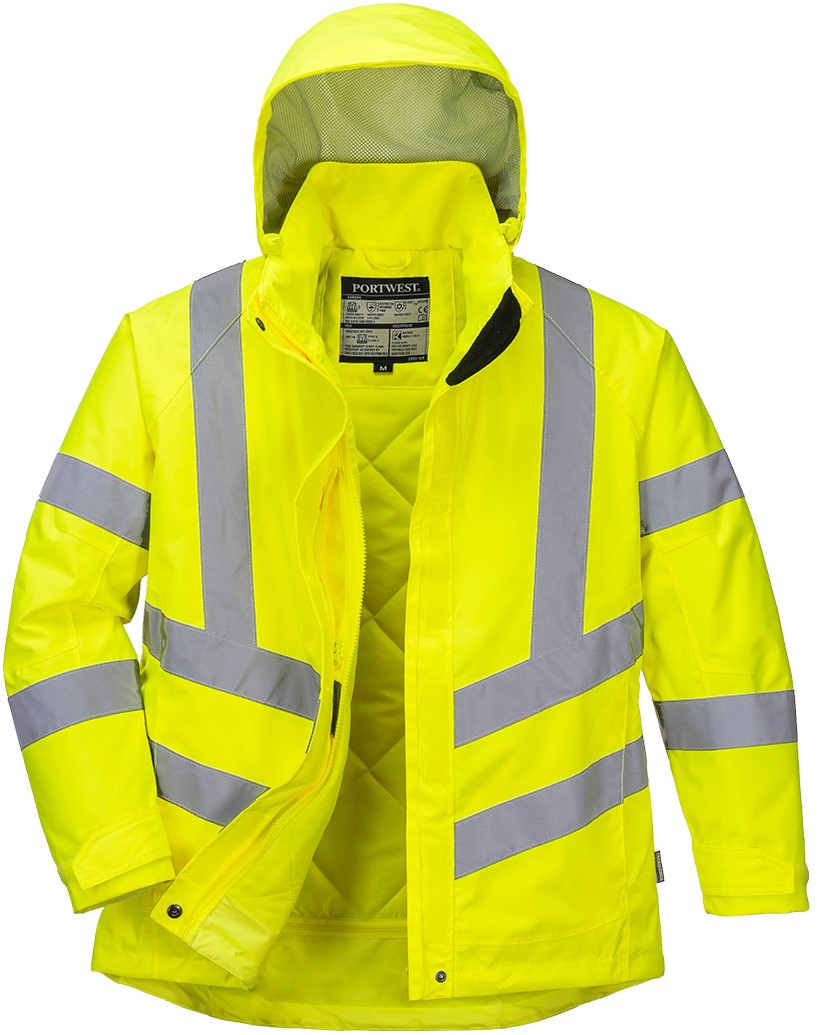 Portwest LW74 Ladies Warning Winter Jacket 