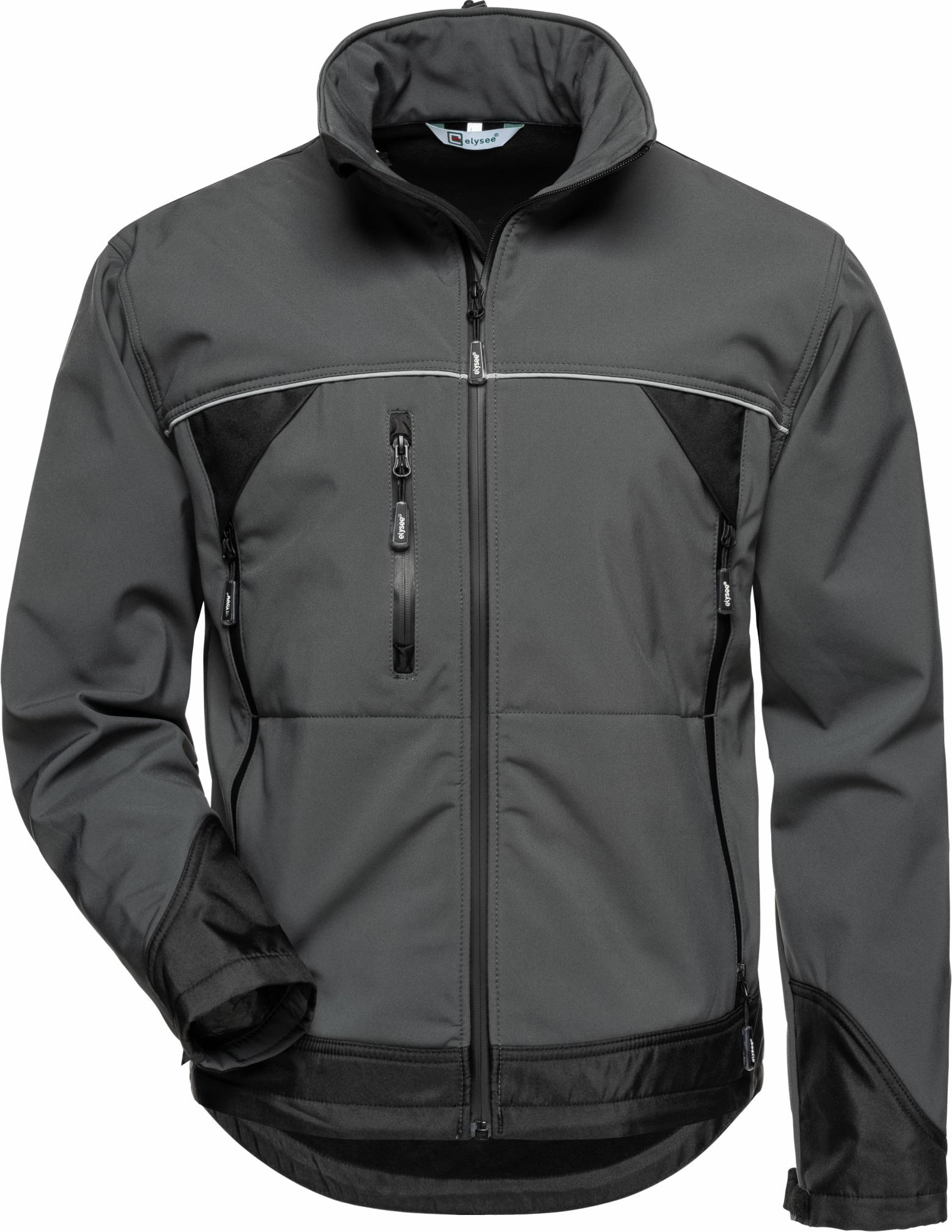 elysee 20002 BETA Softshell jacket grey/black
