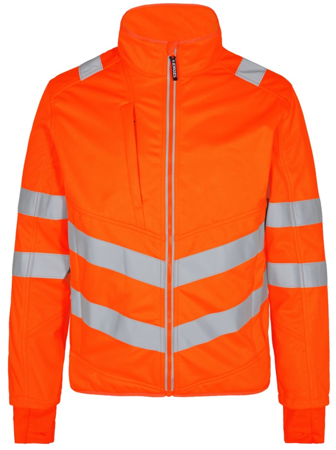 Engel 1158-237 Safety softshell jacket with high-visibility protection