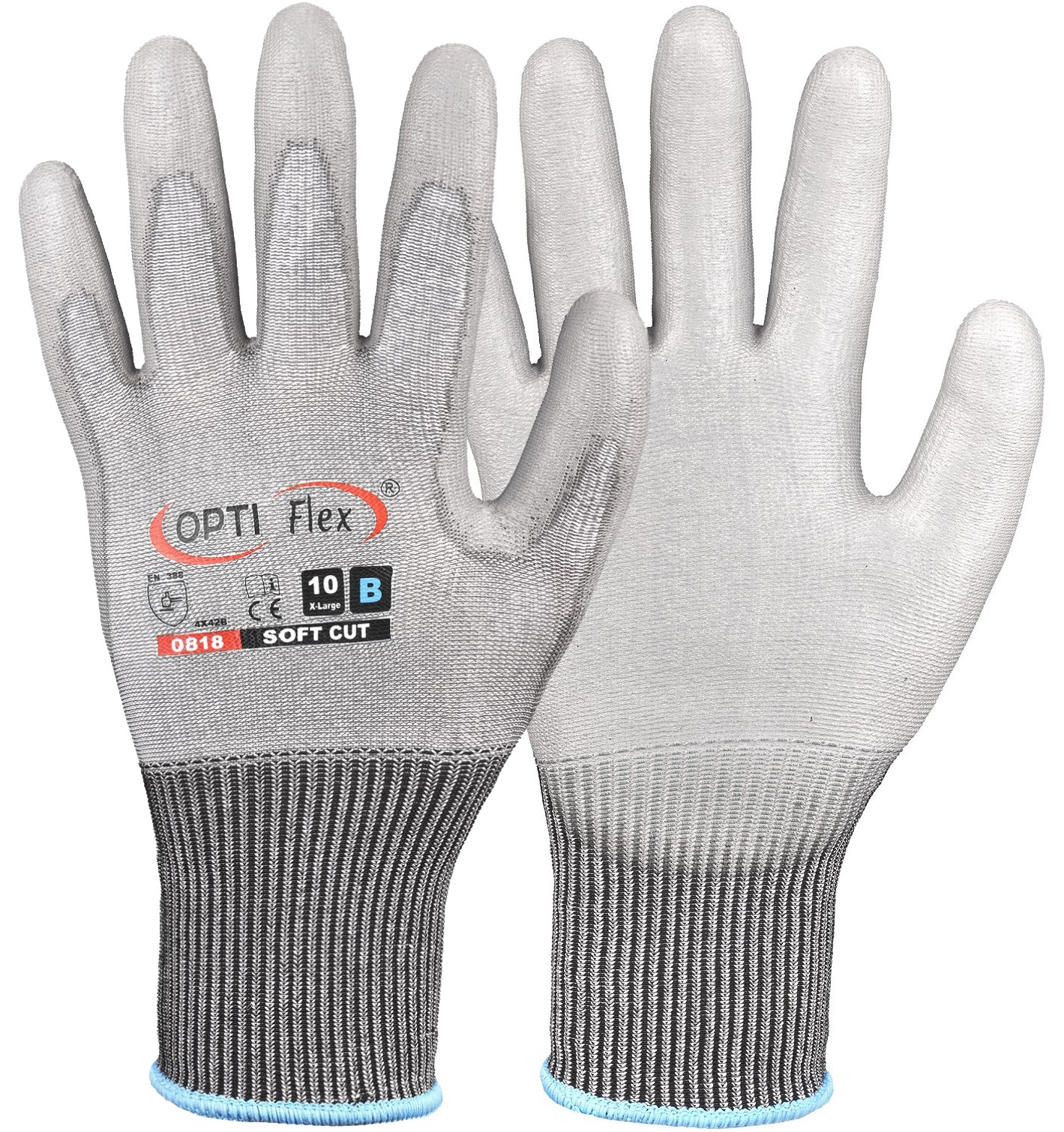 OPTI Flex 0818 Soft Cut cut protection gloves PU Level B
