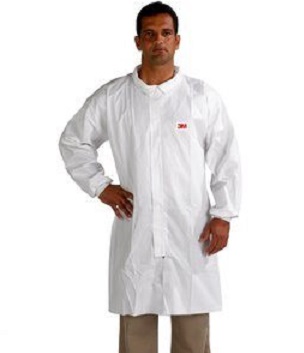 3M Disposable coat 4440, type 5/6, white