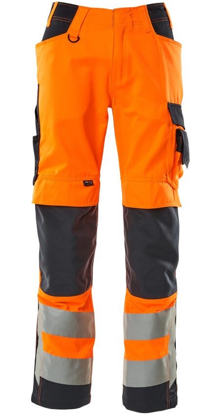 Mascot SAFE SUPREME 20879-236 High visibility trousers with knee pockets