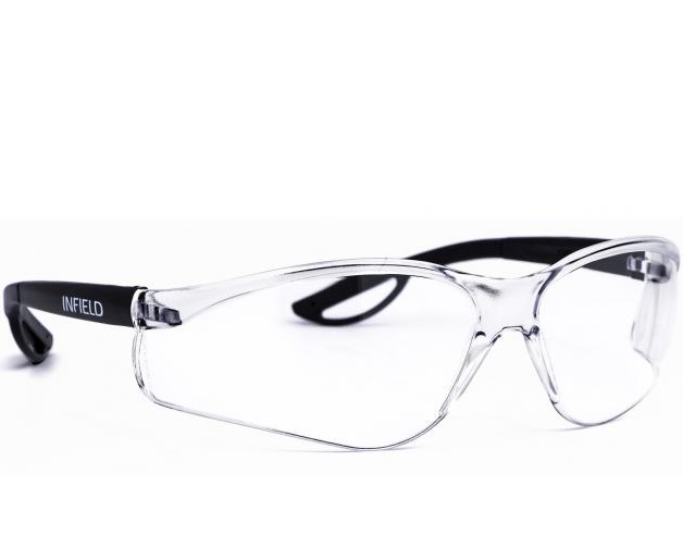 Infield Raptor 9060105 Temple glasses black clear
