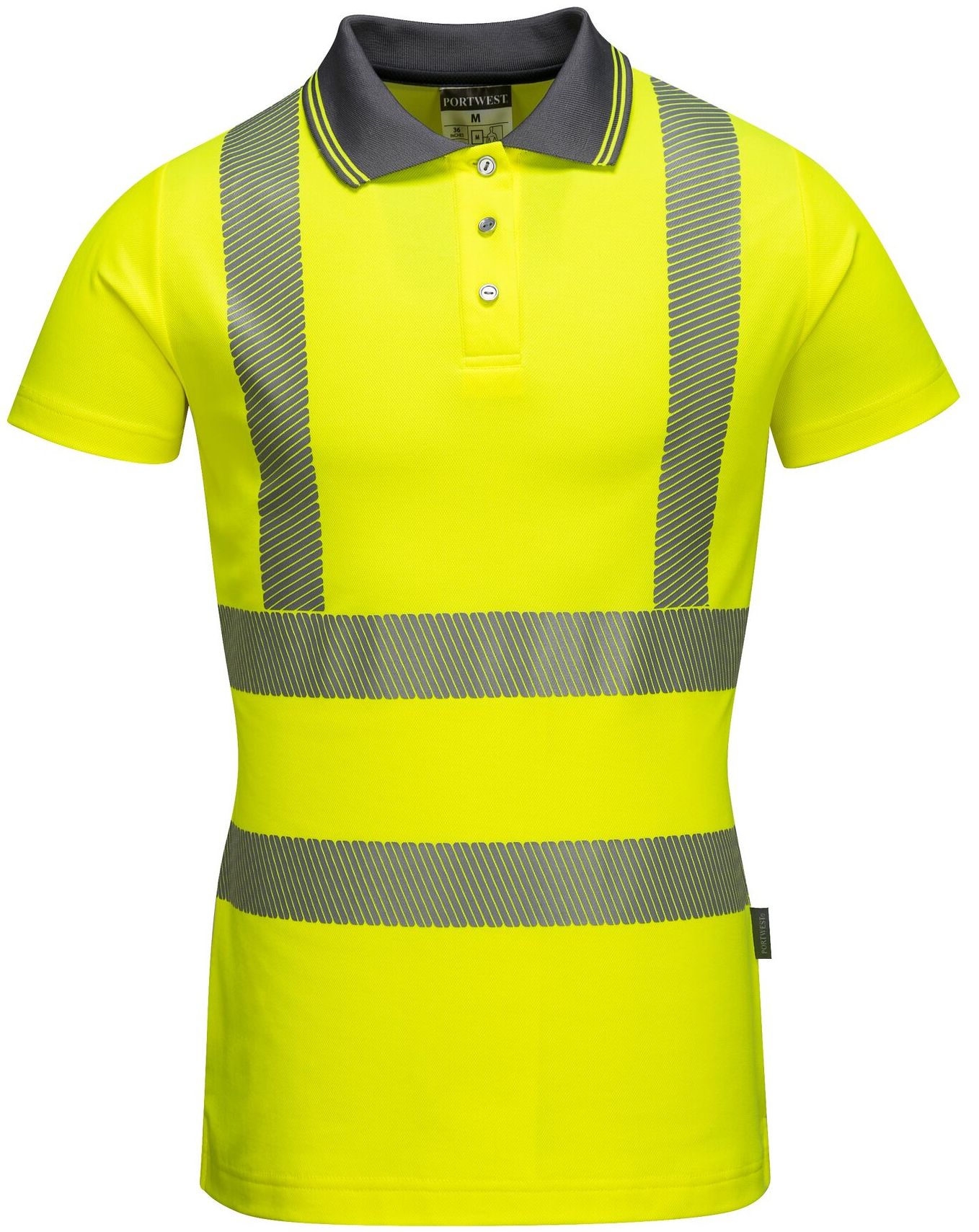 Portwest Pro LW72 Warning Protection Polo Shirt for Ladies