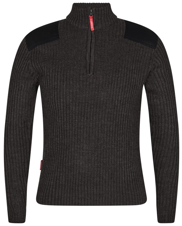 Engel 8017-501 Combat knitted pullover with high collar
