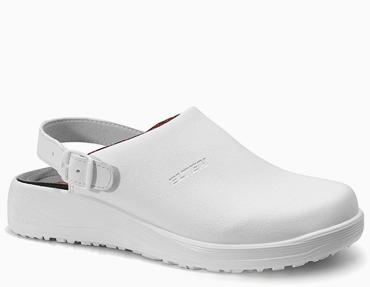 Elten Lina white 974460 Ladies' Clogs ESD OB A E FO SRC