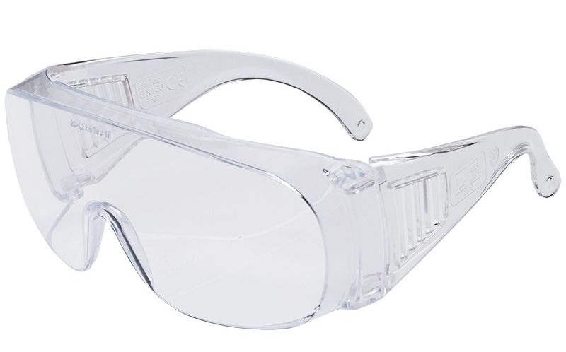 Pro-Fit 8150 Visitor overglasses clear polycarbonate lens