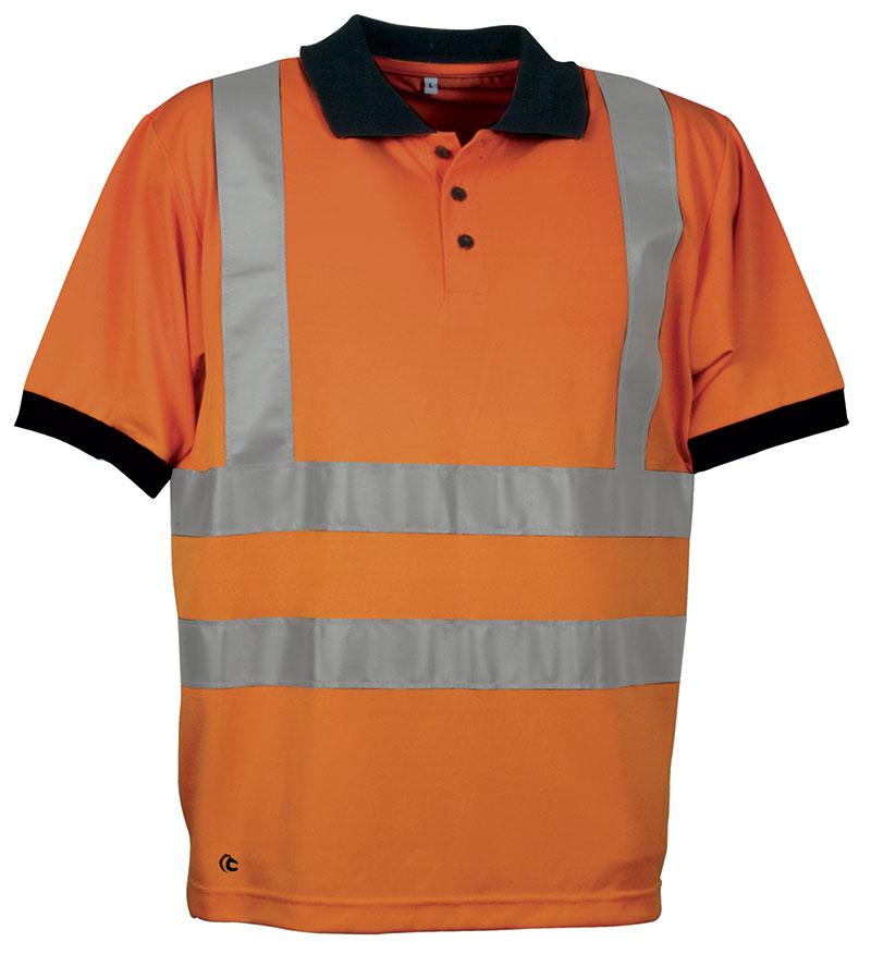 COFRA Mirror V117-1 high-visibility polo shirt