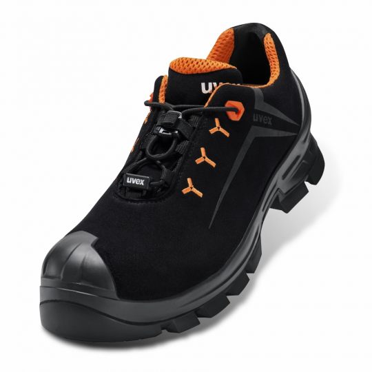 Uvex 2 VIBRAM S3 HI HRO SRC low shoes, width 11 black/orange