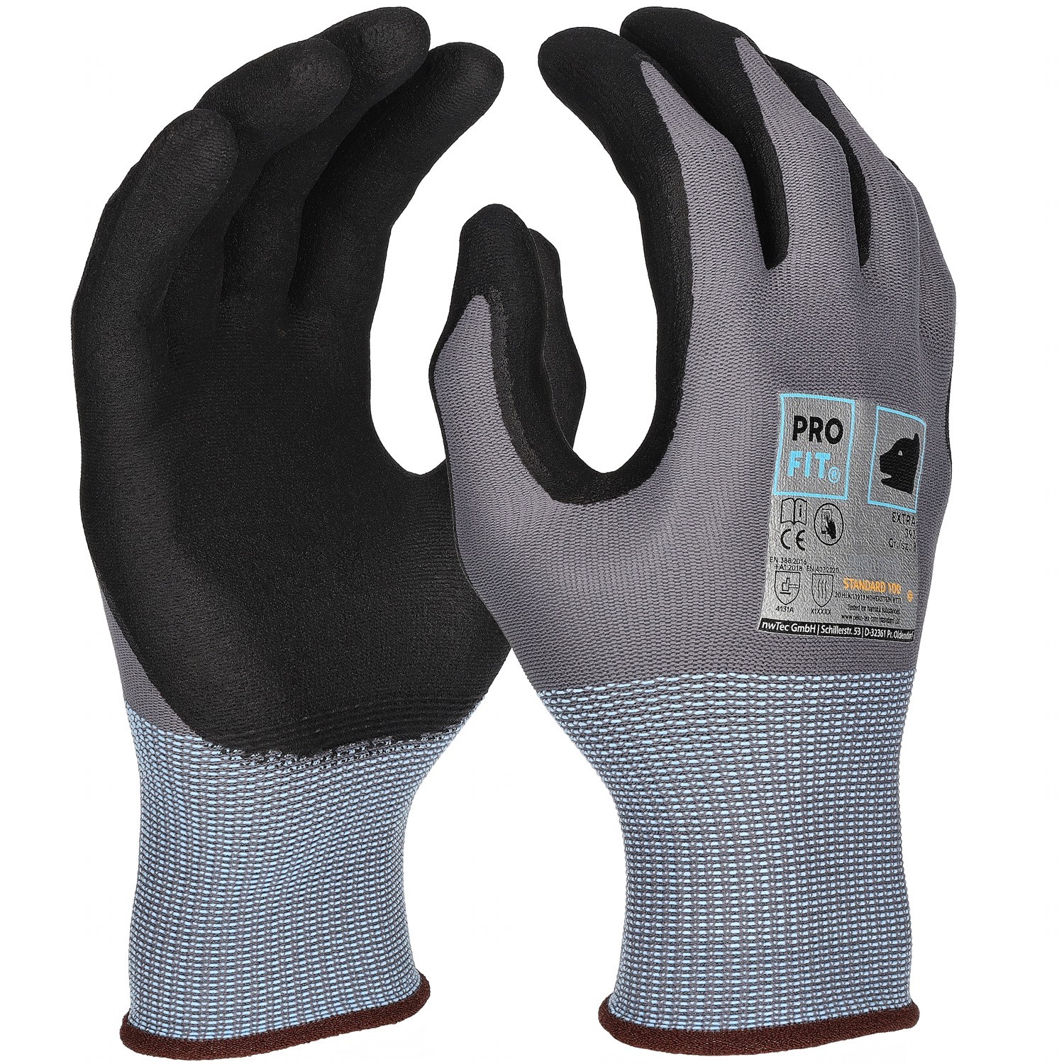 Pro-Fit 393 Nitrilschaum Feinstrickhandschuhe