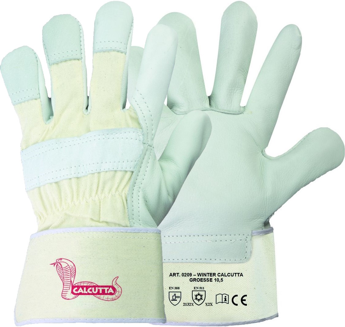 Stronghand Winter Calcutta 0209 Winter protective gloves made of cowhide full leather