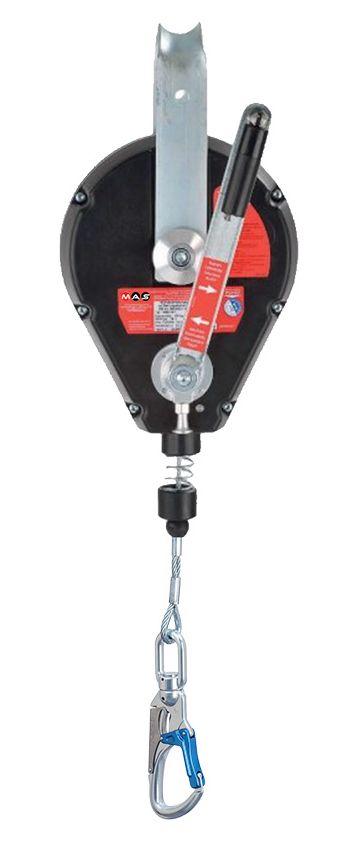 M.A.S Fall arrester with rescue lifting device 12-30 m