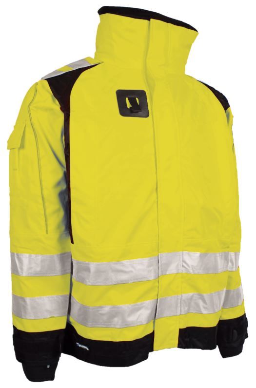 Lyngsøe 99988 breathable high visibility rain jacket