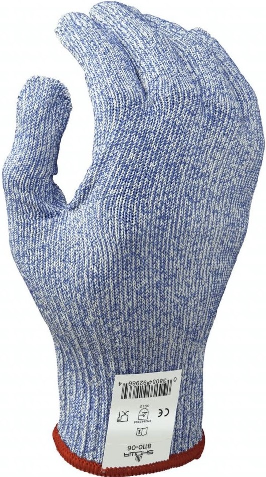 SHOWA 8110 HPPE cut protection gloves level E