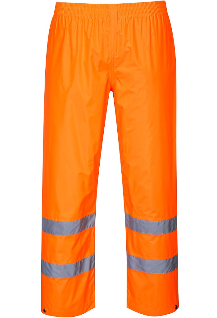 Portwest H441 Rain warning waistband trousers bright yellow