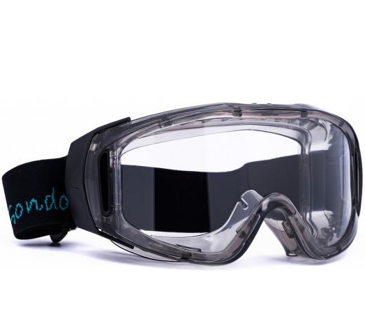 Infield Gondor 9550165 Full view glasses PC black clear