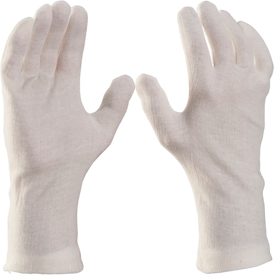 HansaTec 606 Cotton protective gloves top quality 33 cm