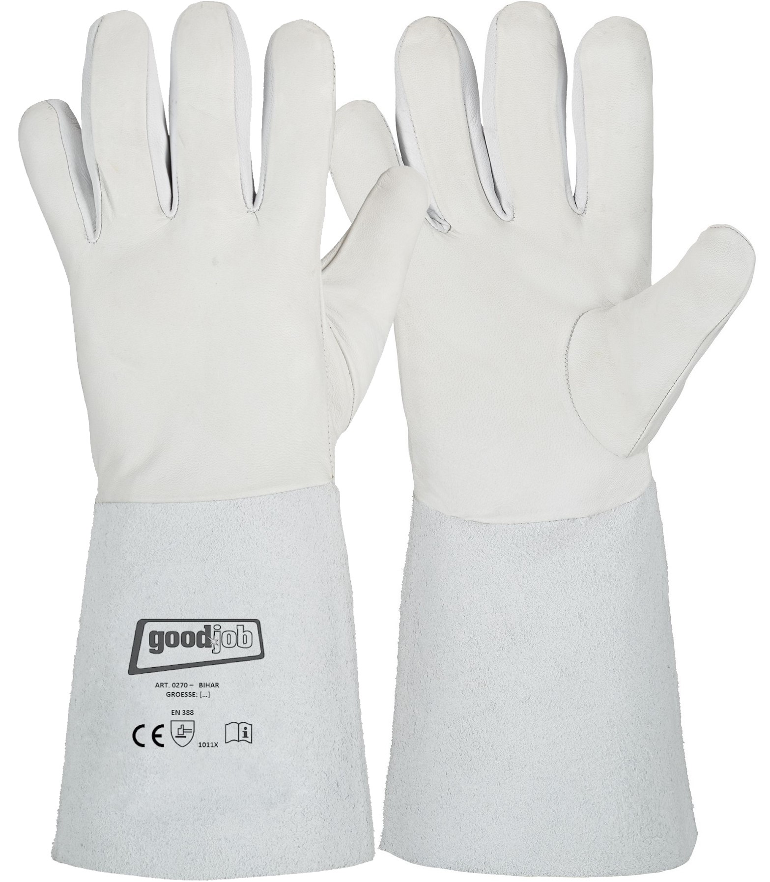 goodjob 0270 Bihar full nappa leather protective gloves
