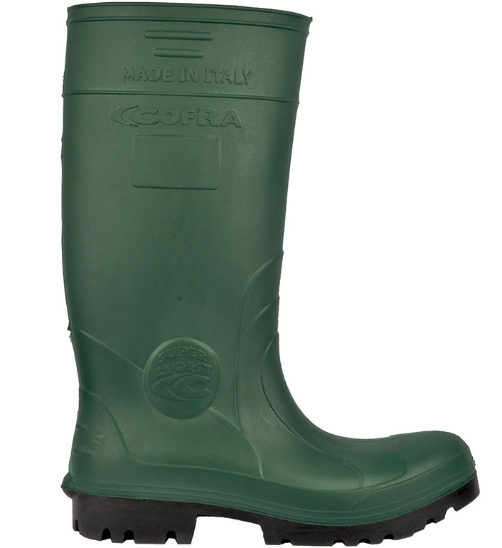 COFRA PU safety boots REGGIO S5 CI SRC green against animal fats