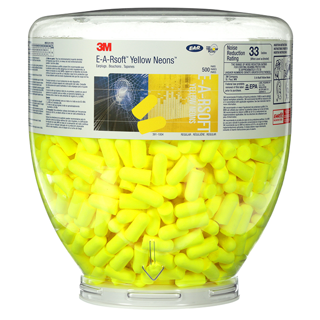 3M E-A-R PD01002 Soft Yellow Neons Refill Attachment for One-Touch Dispenser
