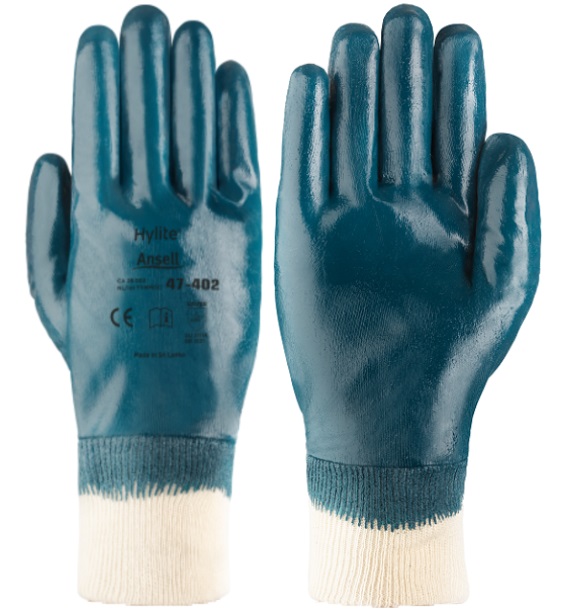 Ansell Hylite 47-402 Nitrile Universal Gloves