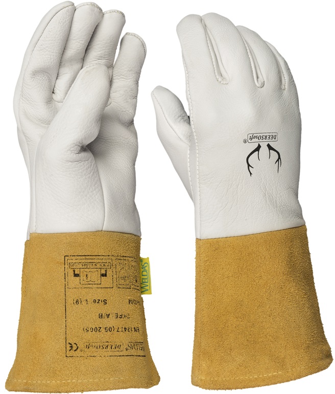 Weldas 10-2304 Welding gloves, cow split leather