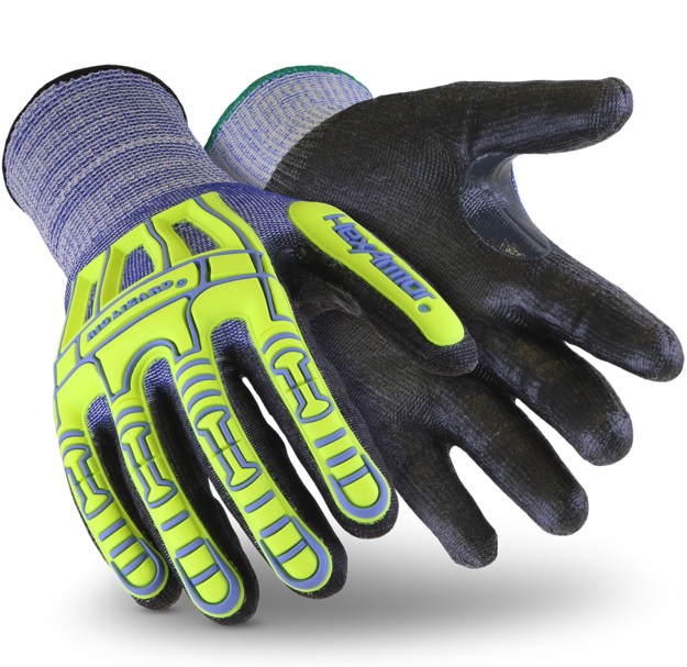 HexArmor Rig Lizard Thin Lizzie 2095 impact cut protection gloves Level F