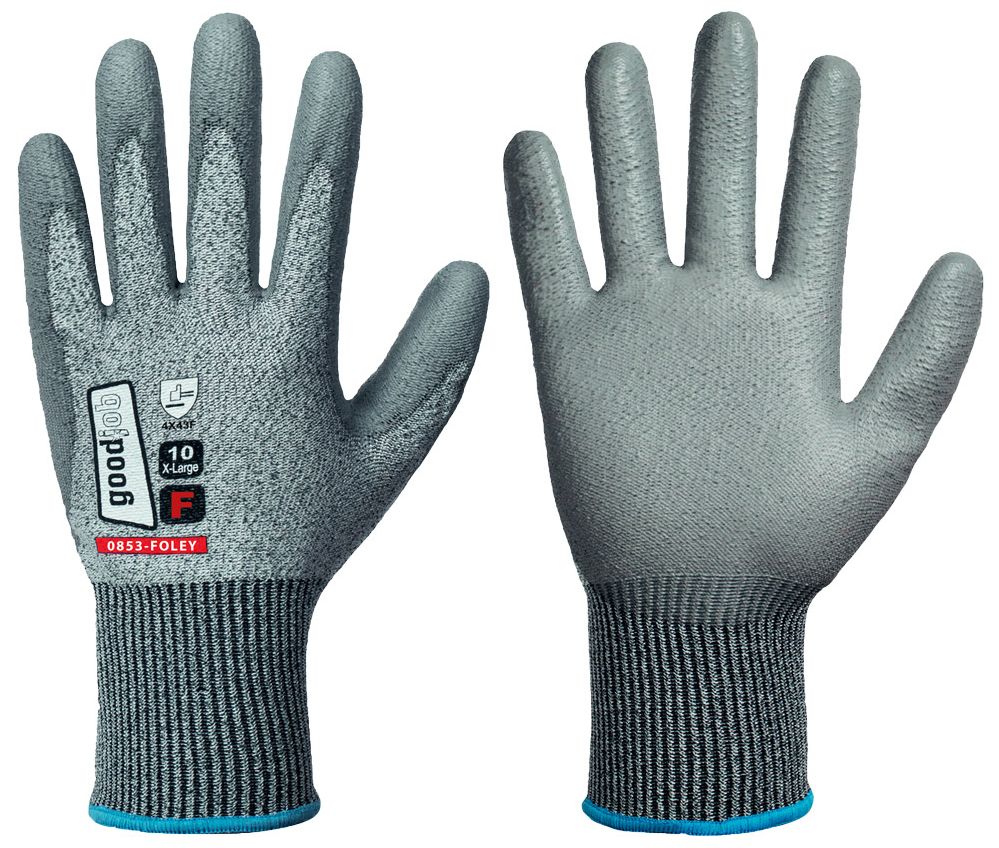 goodjob 0853 Foley PU cut protection gloves level F