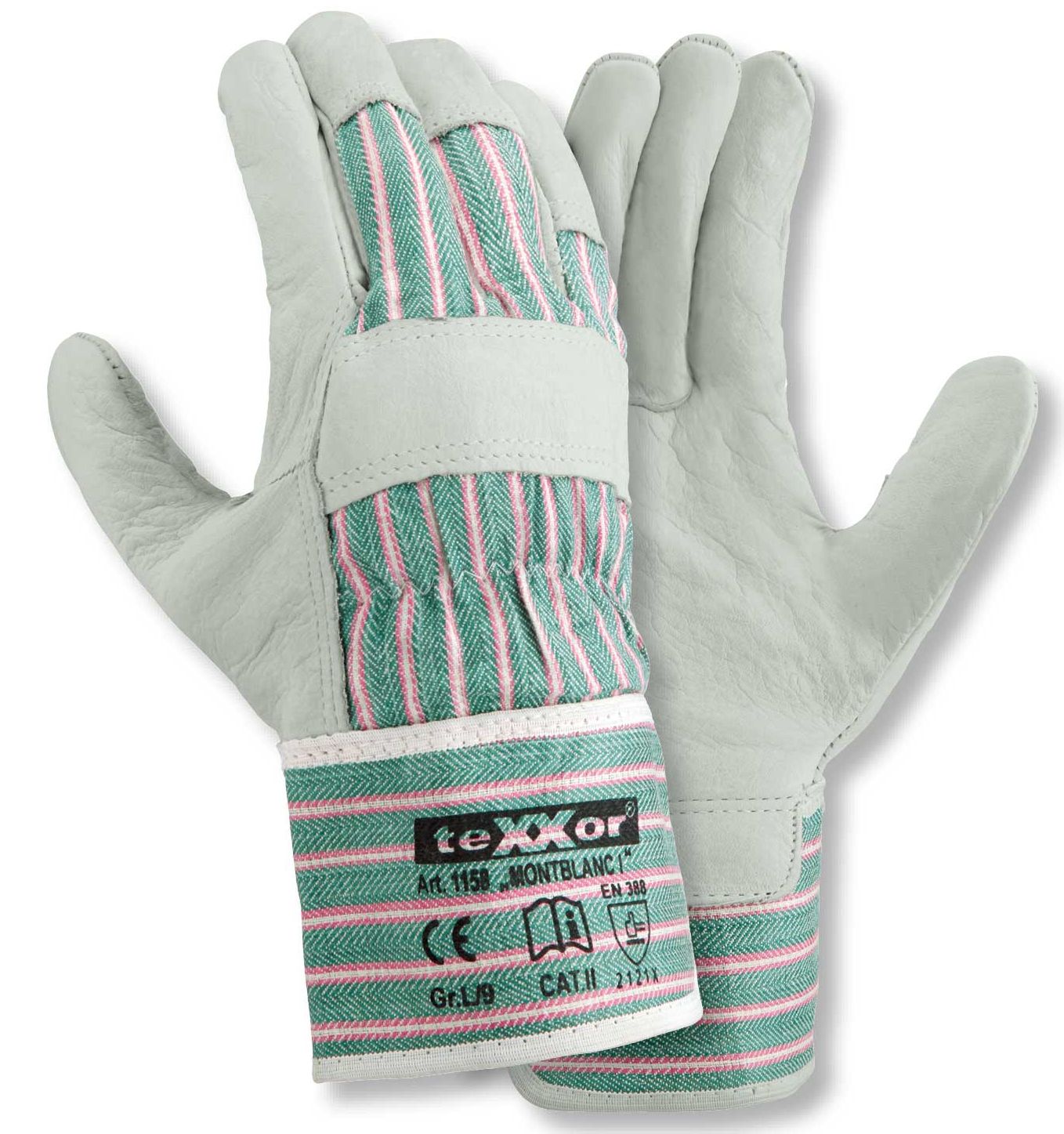 texxor 1158 Cow full leather gloves MONTBLANC-I