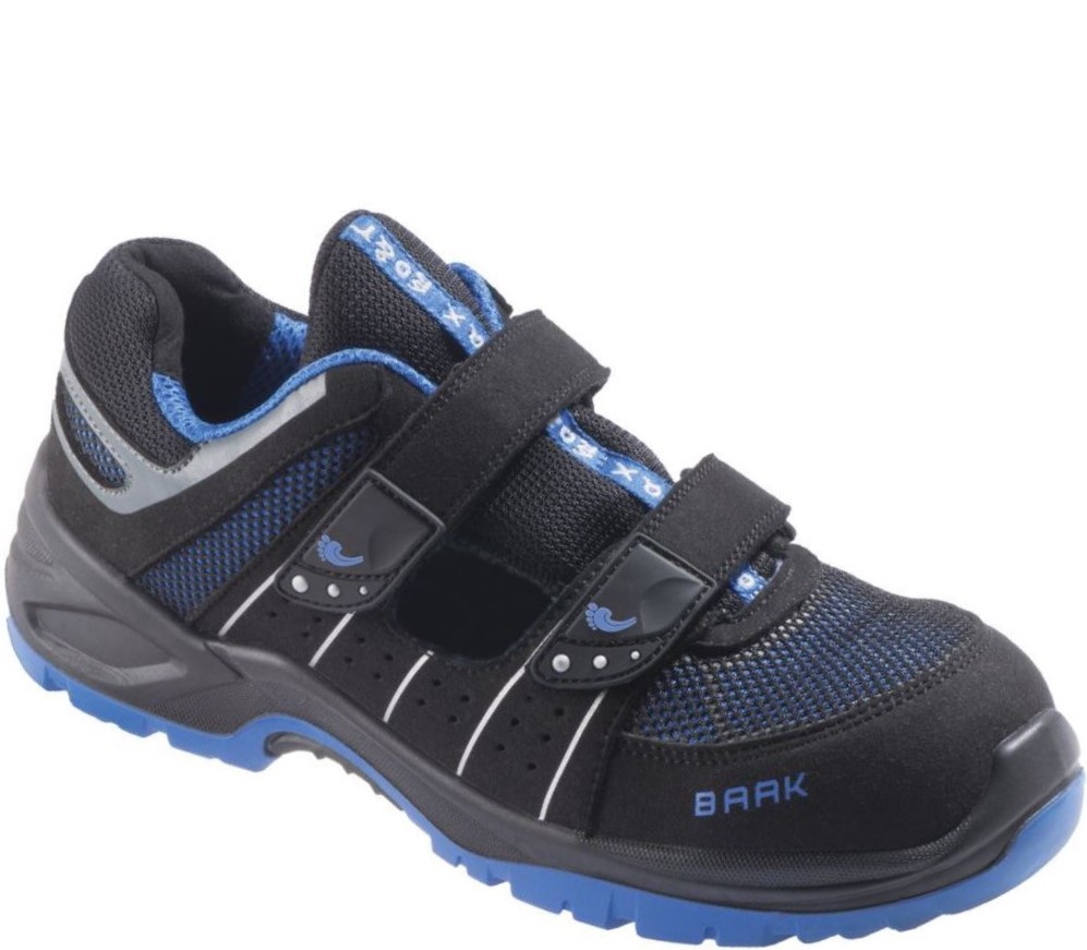 Baak 7228-XW Harry sandals S1 SRC ESD width 13 black-blue