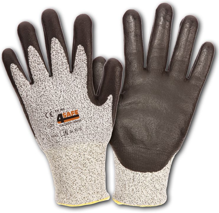 4Safe H509N Tekora cut resistant gloves grey