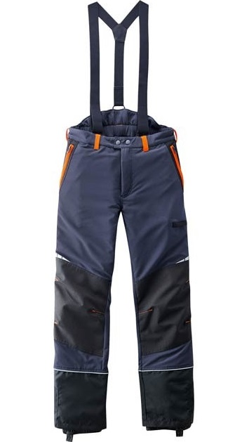 Scheibler HD Concept Professional Forestry Cut Protection Trousers navy-orange-black