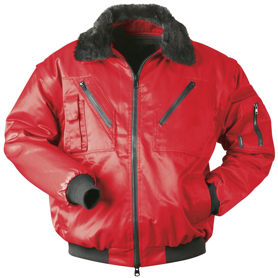 Norway Drammen 23613 pilot jacket red
