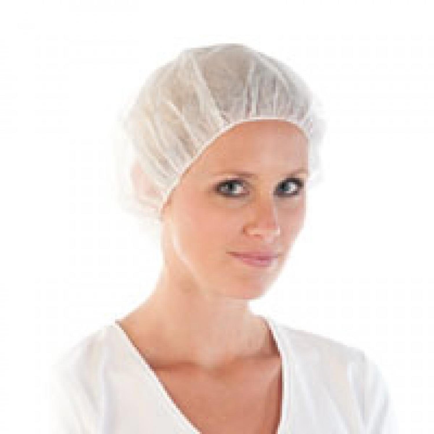 PP beret hoods white medium 52 cm 5003