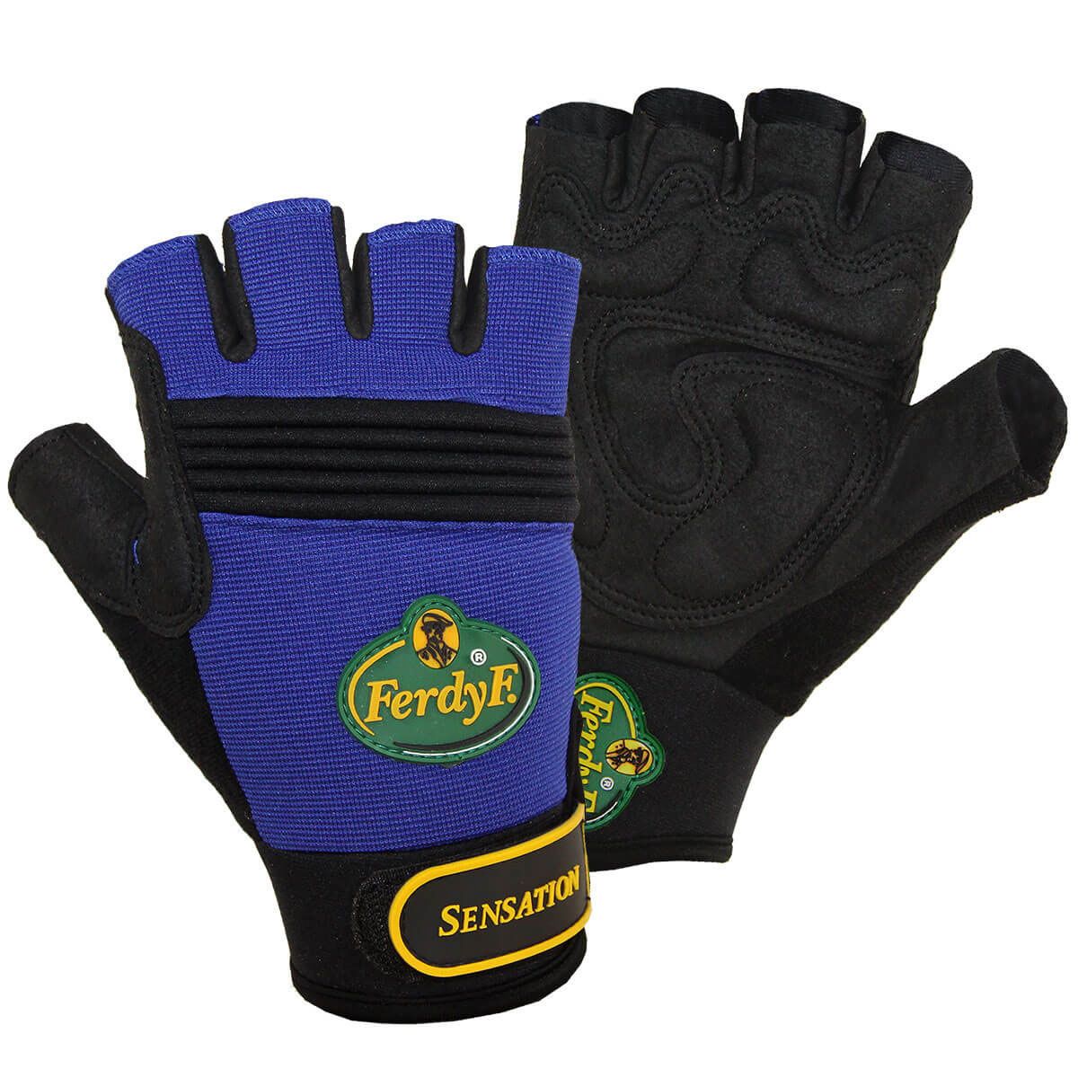 FerdyF. 1975 Sensation synthetic leather mechanic gloves