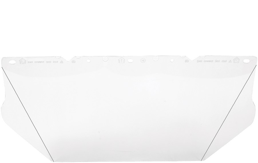 MSA Auer 10154949 Leaf sight AF/AS, PC 1,5 mm, clear, 203 mm