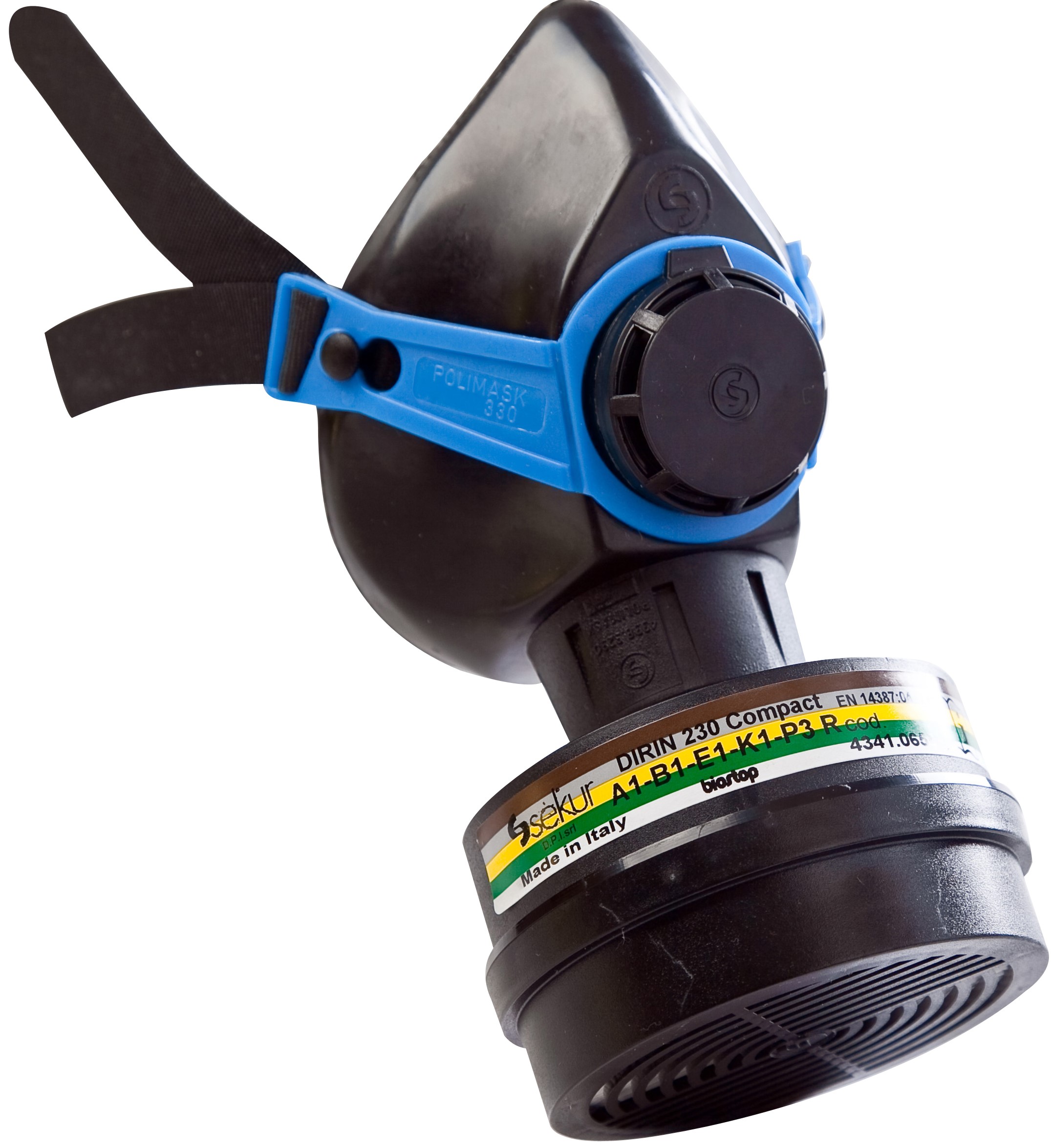 Ekastu respirator half mask colorex multi A1B1E1K1-P3R D