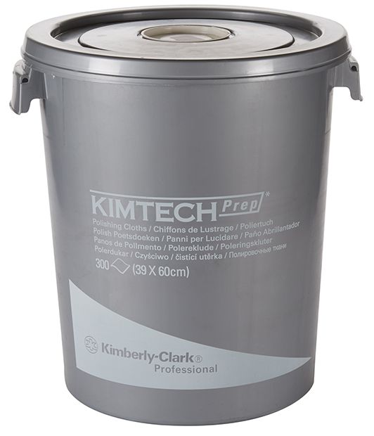 Kimberly Clark Kimtech 7213 Polishing Cloths Dispenser Bucket