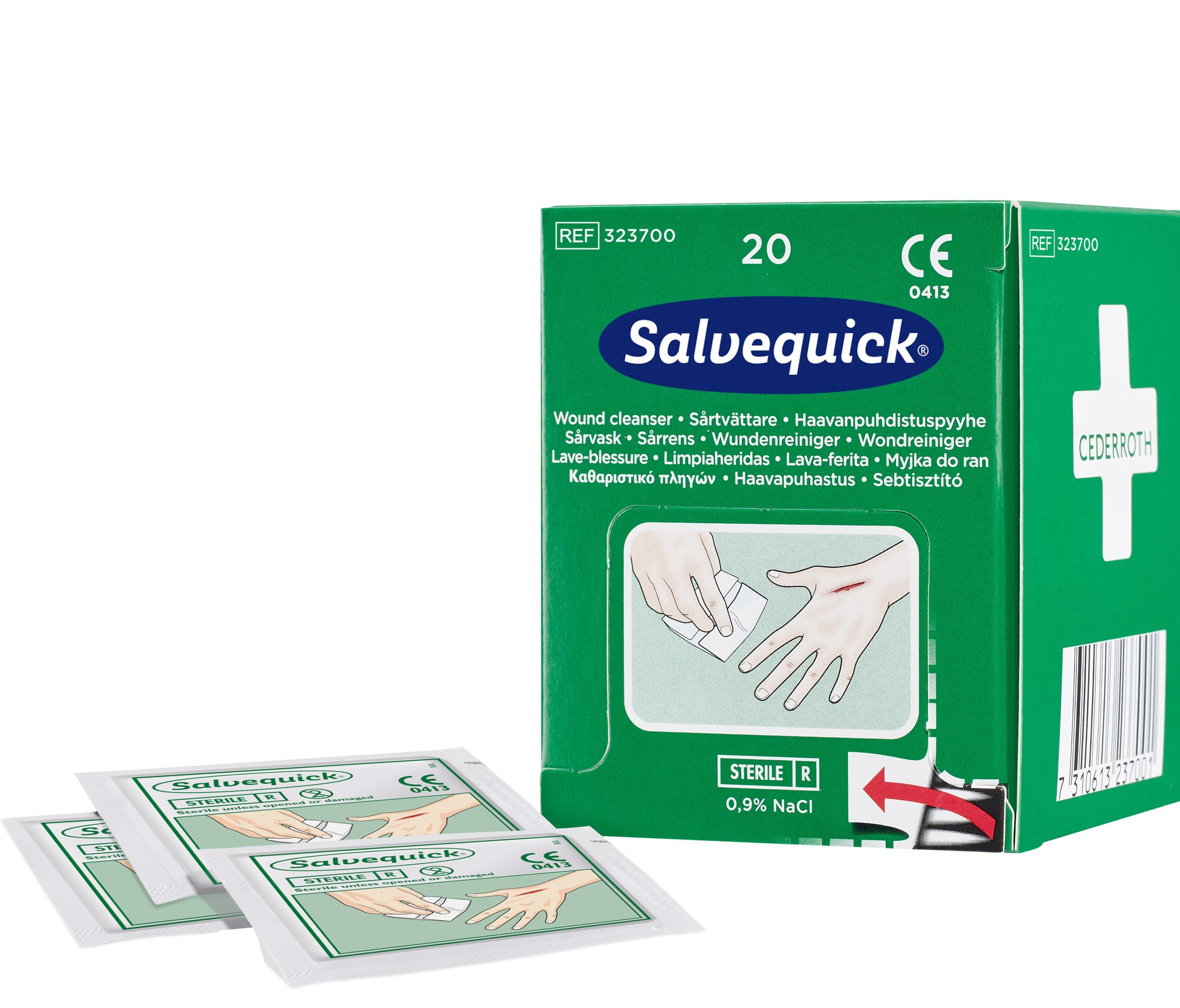 Salvequick 323700 Woundcleanser 